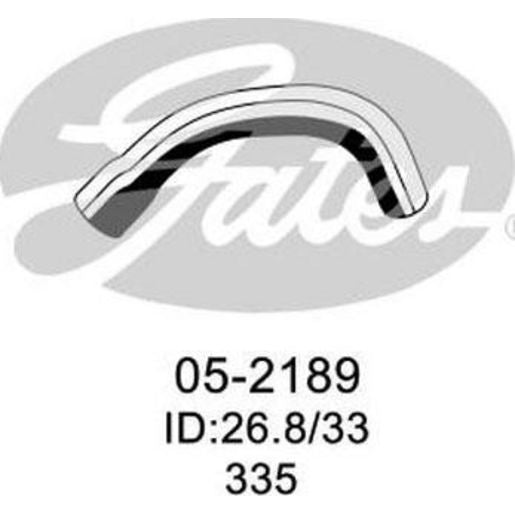 Gates Radiator Hose 105678