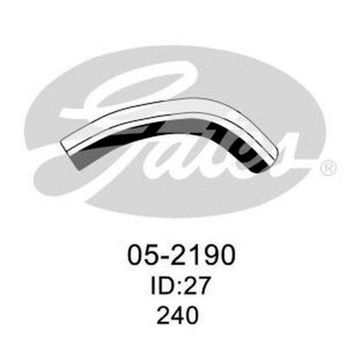 Gates Radiator Hose 106043