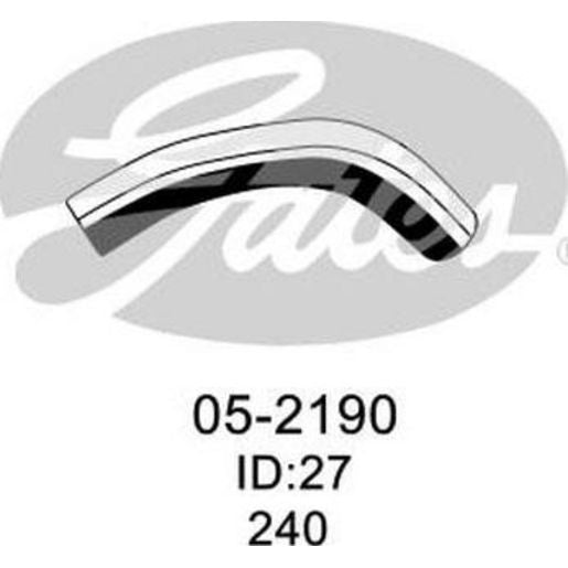 Gates Radiator Hose 106043