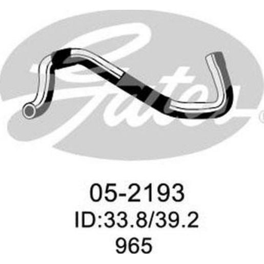 Gates Radiator Hose 05-2193