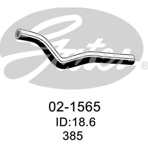 Gates Heater Hose 02-1565