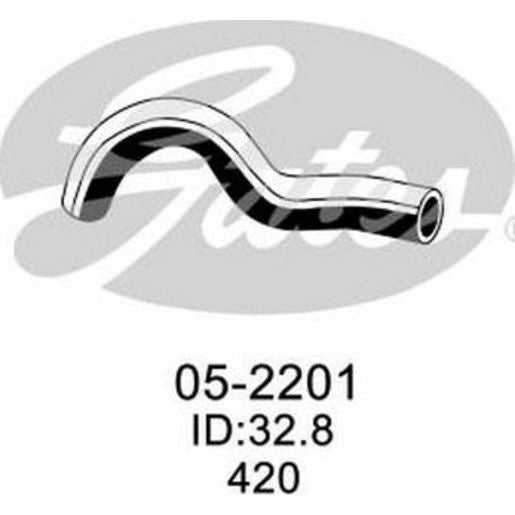 Gates Radiator Hose 05-2201