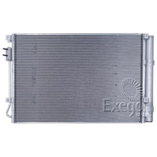 Hanon System Hcc Air Conditioning Condenser Parallel Flow (SubcooLED) Inlet Pad Outlet Pad CNX968G