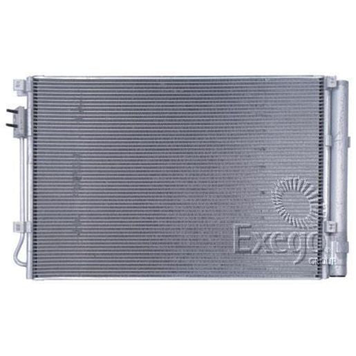 Hanon System Hcc Air Conditioning Condenser Parallel Flow (SubcooLED) Inlet Pad Outlet Pad CNX968G
