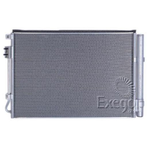 Hanon System Hcc Air Conditioning Condenser Parallel Flow (SubcooLED) Inlet Pad Outlet Pad CNX969G