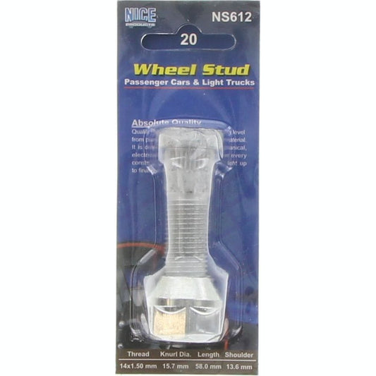 NICE Wheel Stud & Nut M14x1.50 58mm NS612
