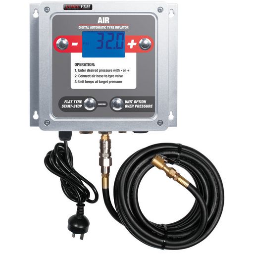 Jamec Pem Digital Tyre Inflator Wall Mount 11.0545