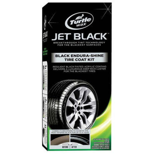 Turtle Wax Jet Black Tyre Coat Kit T12KT