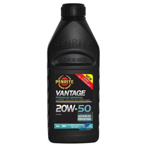 Penrite Vantage Premium Mineral 20W-50 Engine Oil 1L VANMIN20W50001
