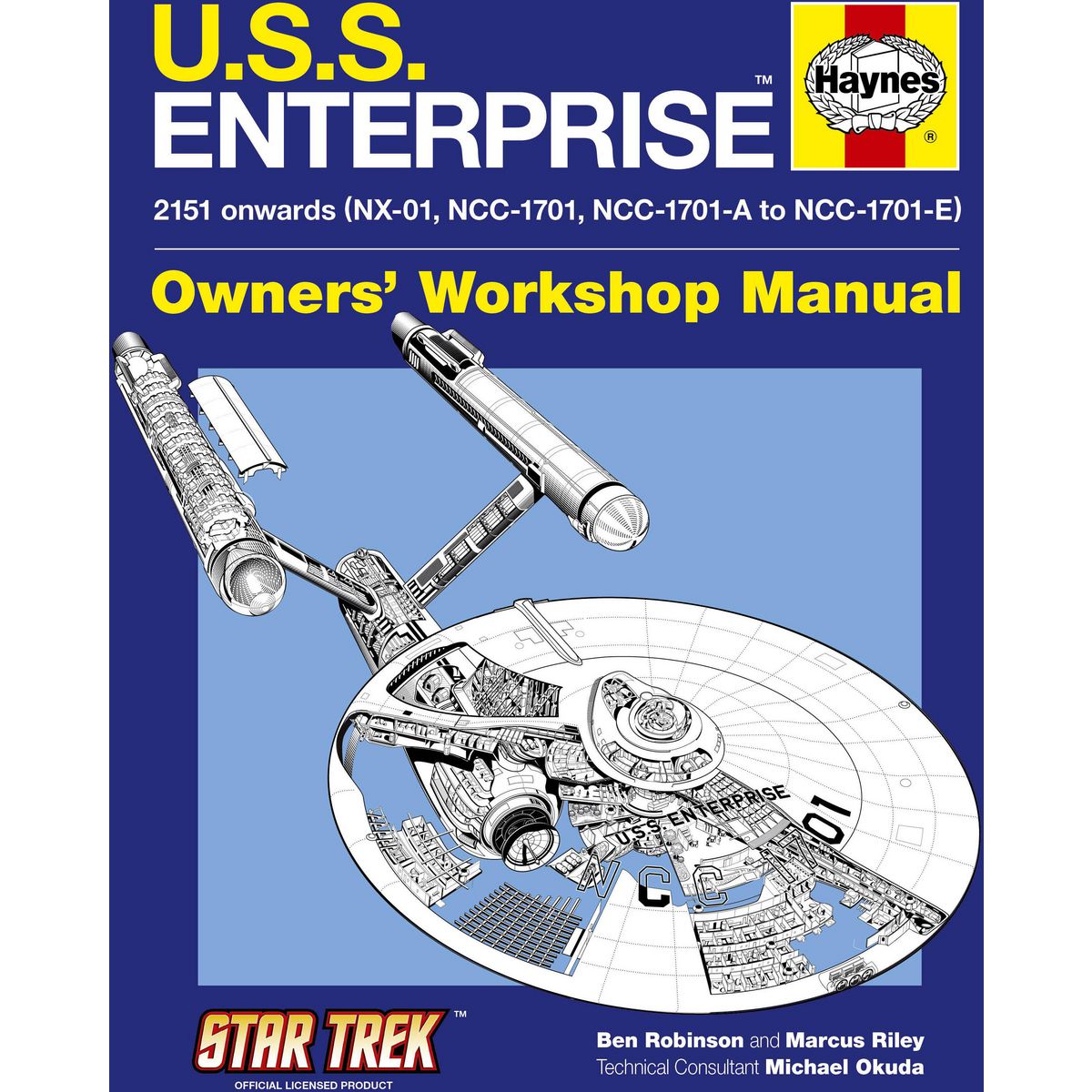 Haynes U.S.S. Enterprise 2151-On Manual H4941