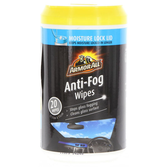 Armor All Anti Fog Wipes 20pk E301725500