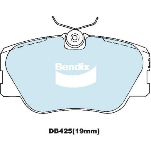 Bendix EURO Brake Pad Set Front DB425 EURO+