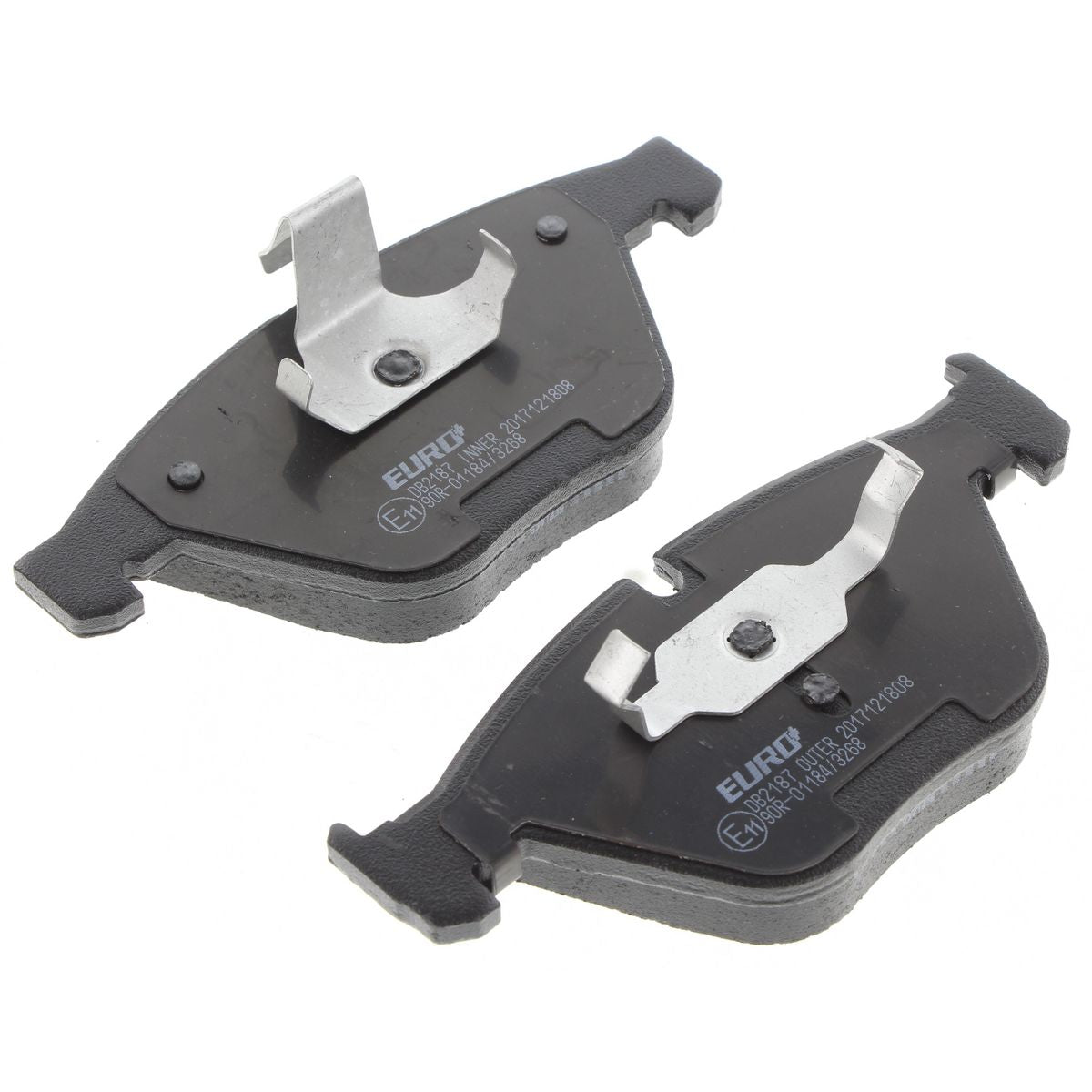 Bendix EURO Brake Pad Set Front DB2187 EURO+