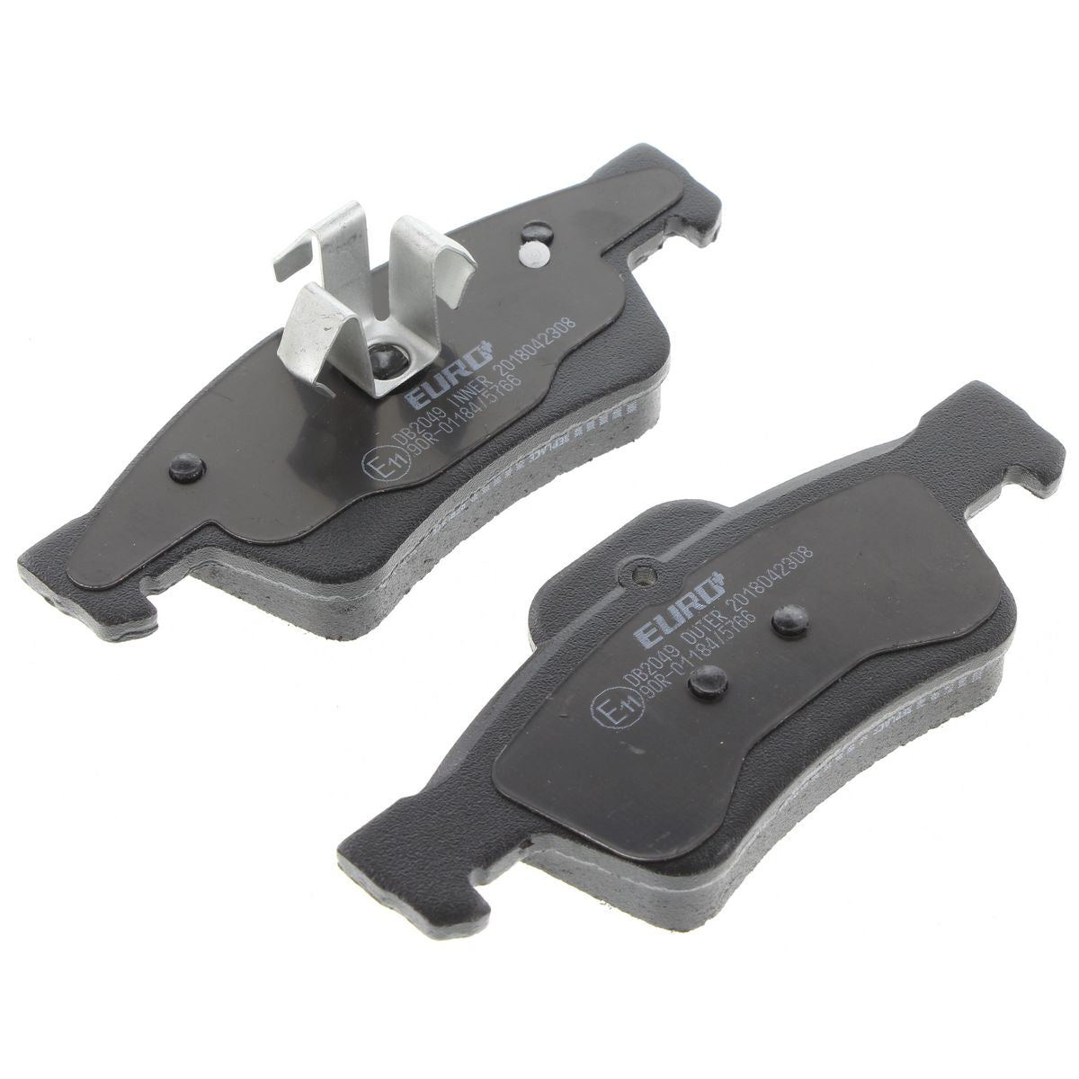 Bendix EURO Brake Pad Set Rear DB2049 EURO+