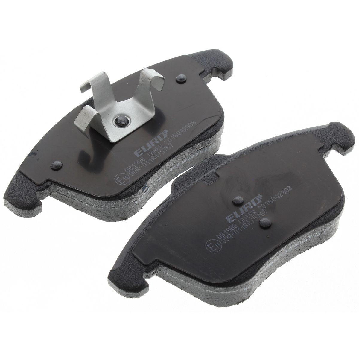 Bendix EURO Brake Pad Set Front DB1998 EURO+