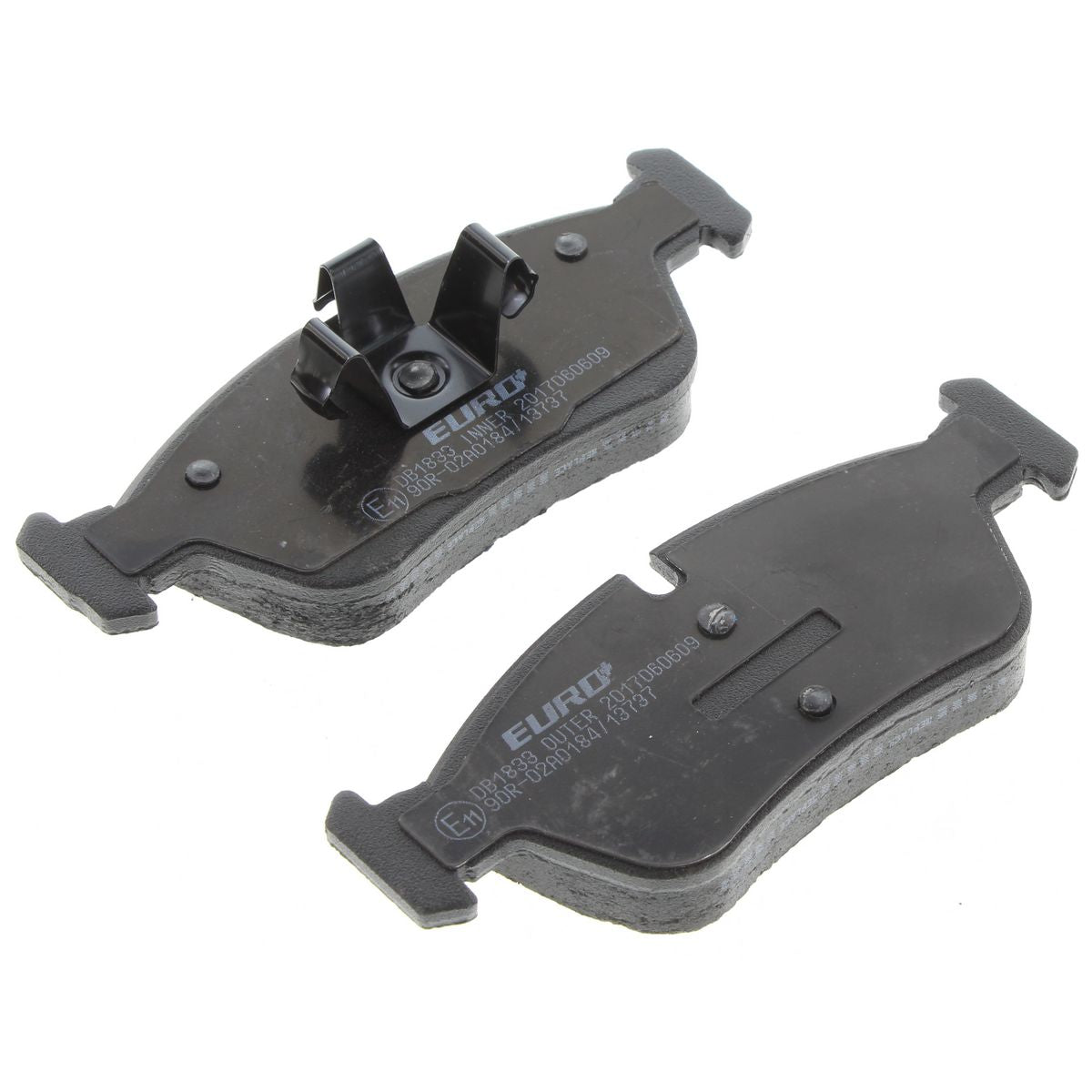 Bendix EURO Brake Pad Set Front DB1833 EURO+