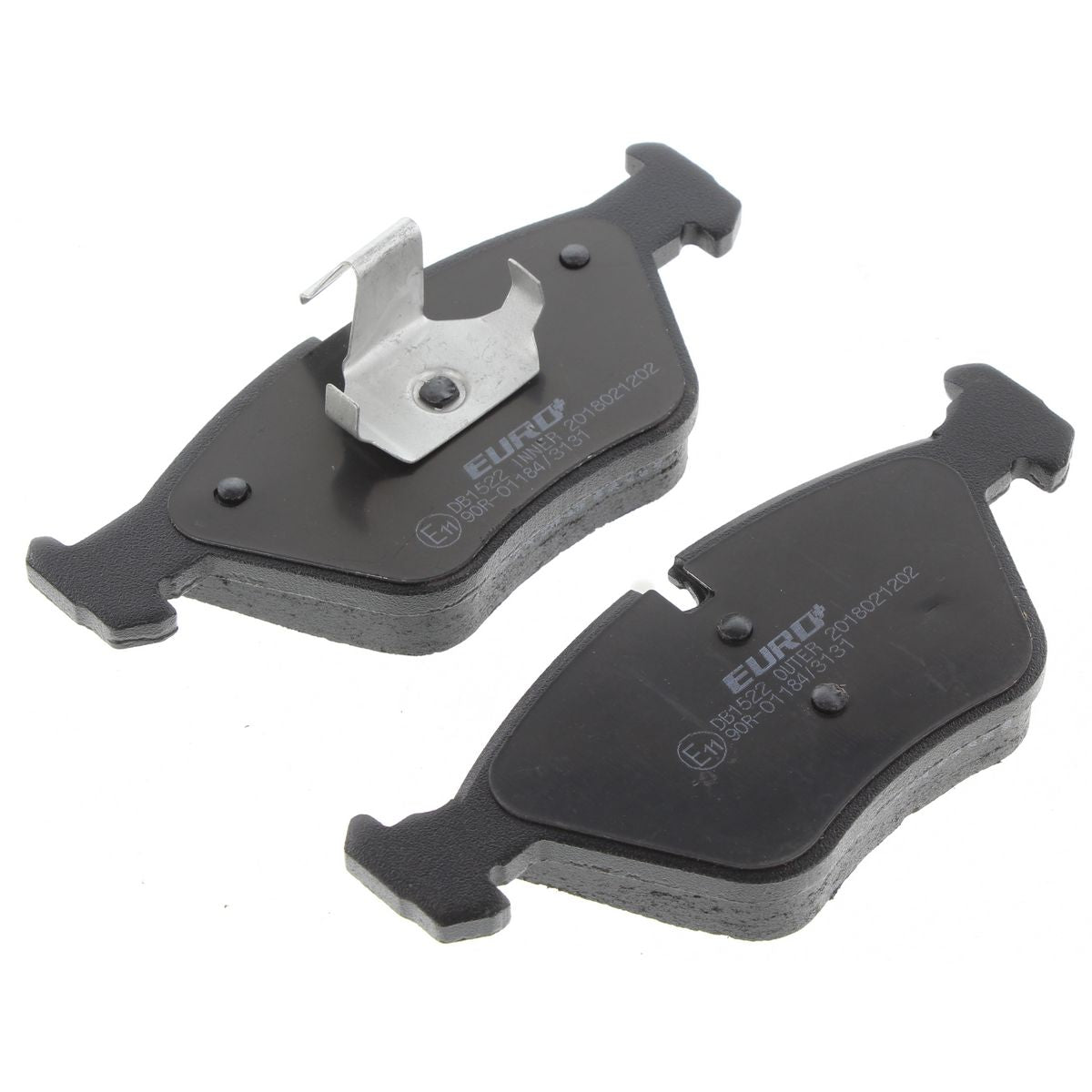 Bendix EURO Brake Pad Set Front DB1522 EURO+