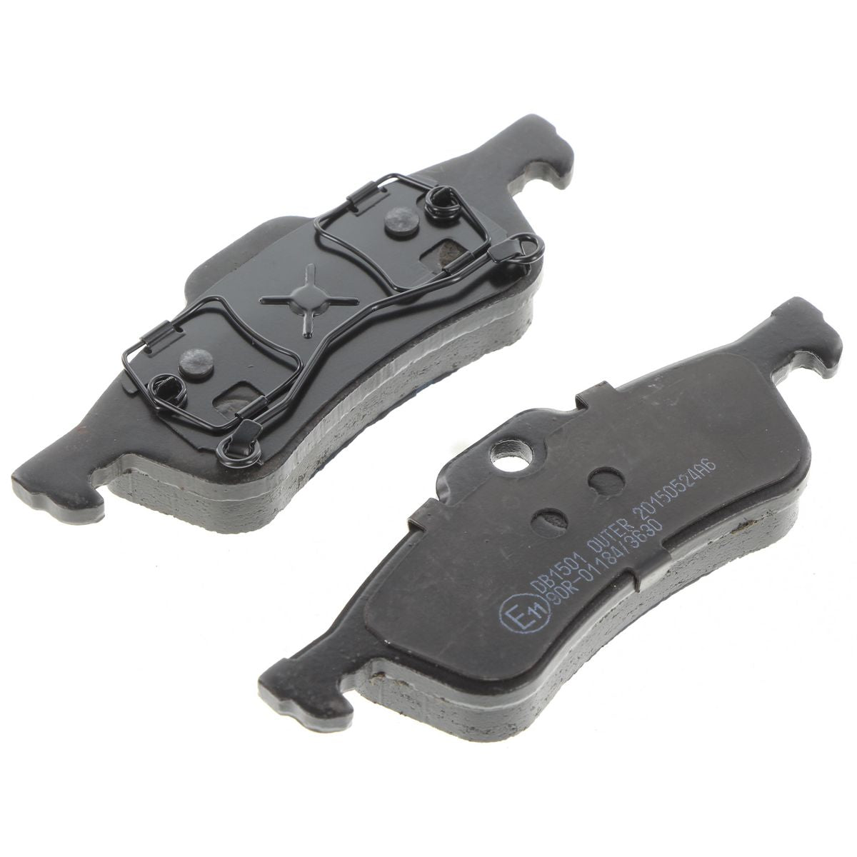 Bendix EURO Brake Pad Set Rear DB1501 EURO+