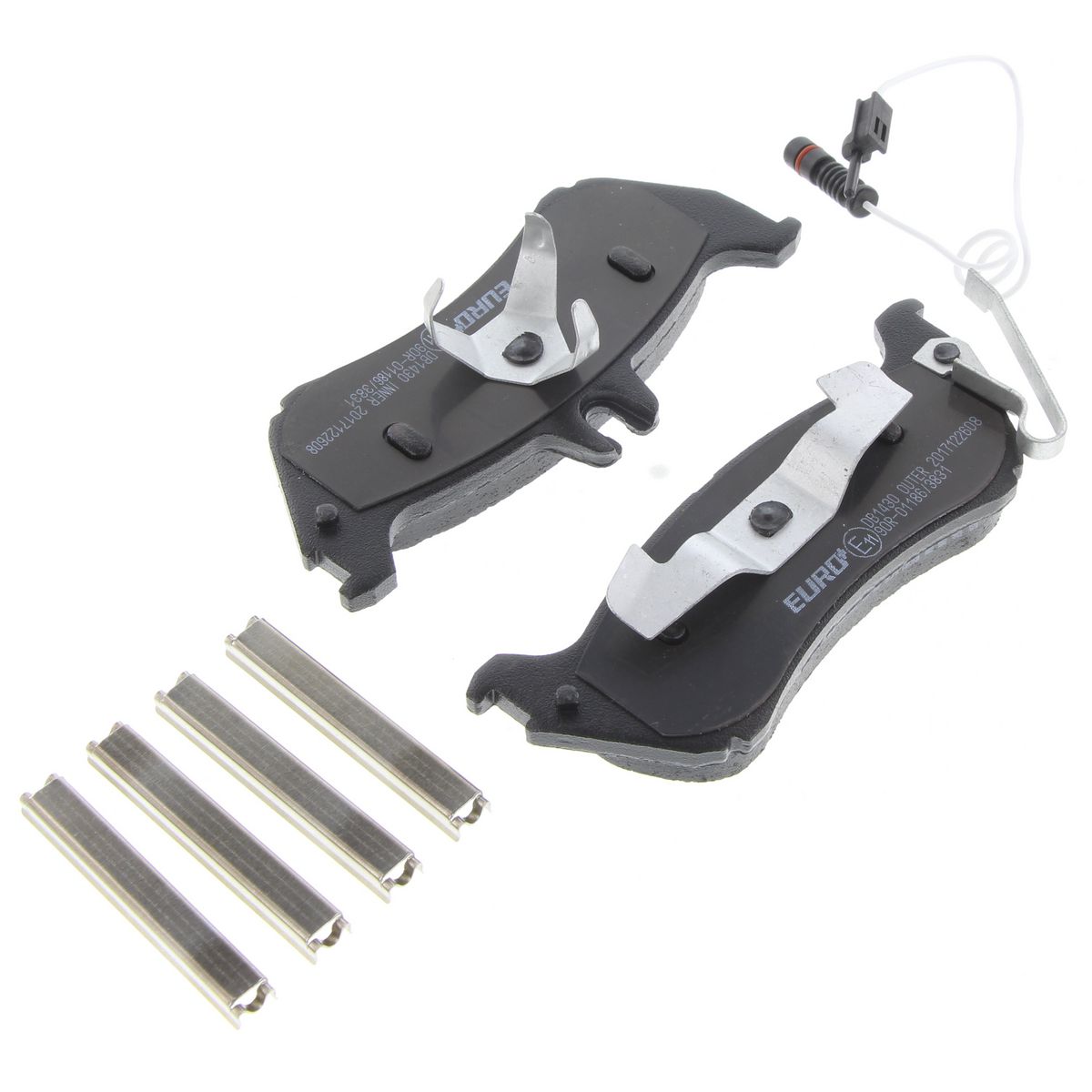 Bendix EURO Brake Pad Set Rear DB1430 EURO+