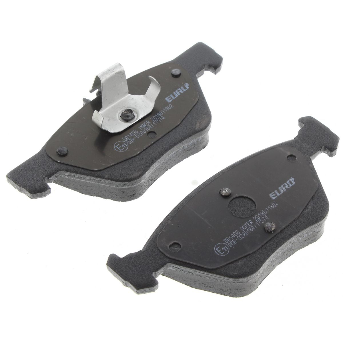 Bendix EURO Brake Pad Set Front DB1403 EURO+