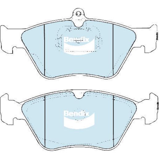 Bendix EURO Brake Pad Set Front DB1341 EURO+