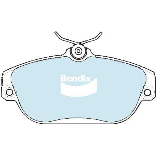 Bendix EURO Brake Pad Set Front DB1329 EURO+