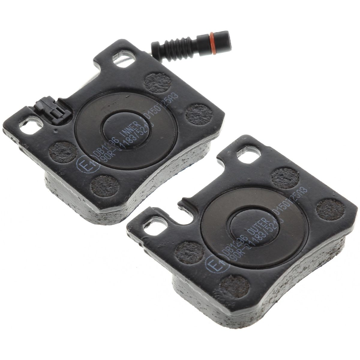 Bendix EURO Brake Pad Set Rear DB1296 EURO+