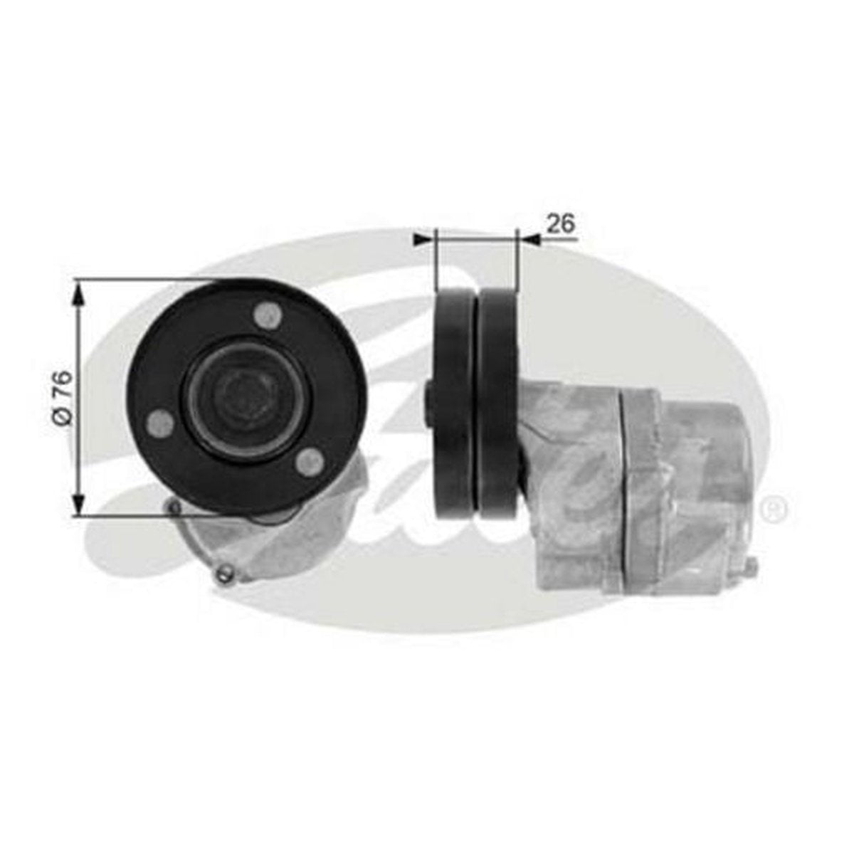 Gates Automatic Belt Tensioner 38287