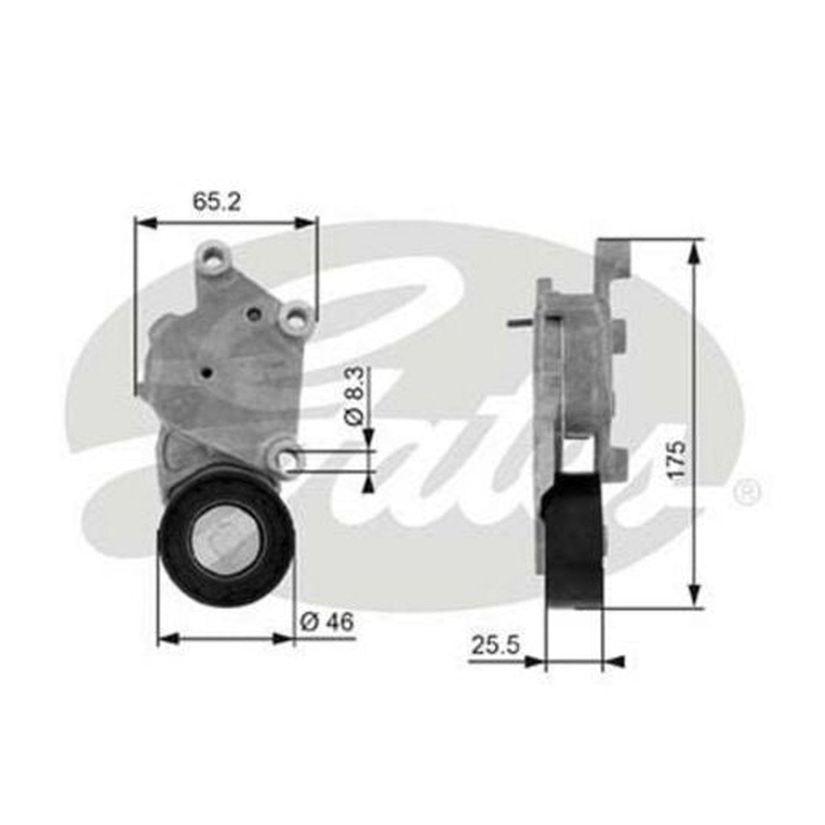 Gates Automatic Belt Tensioner 38331