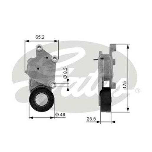 Gates Automatic Belt Tensioner 38331