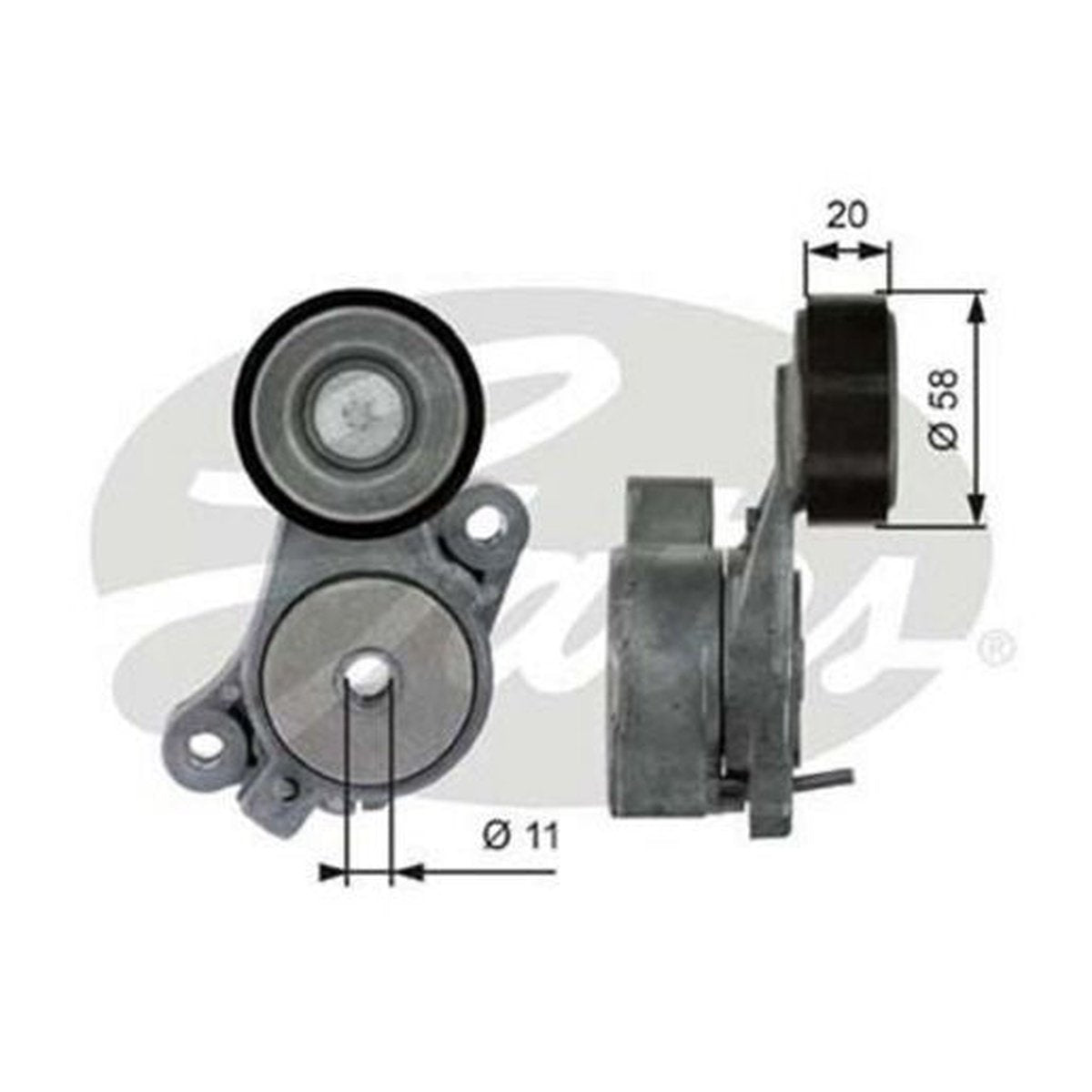 Gates Automatic Belt Tensioner 39040