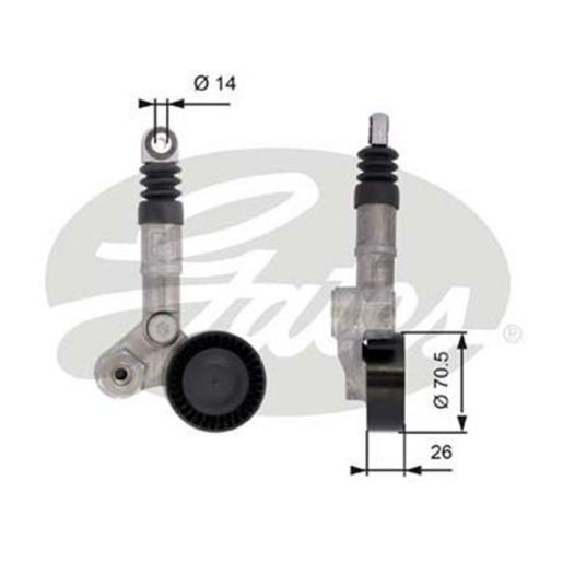 Gates Automatic Belt Tensioner 39113