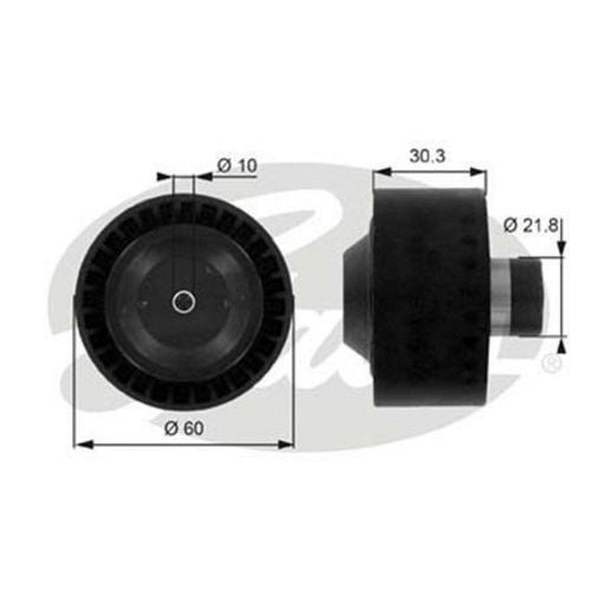 Gates Engine Idler Pulley 36034