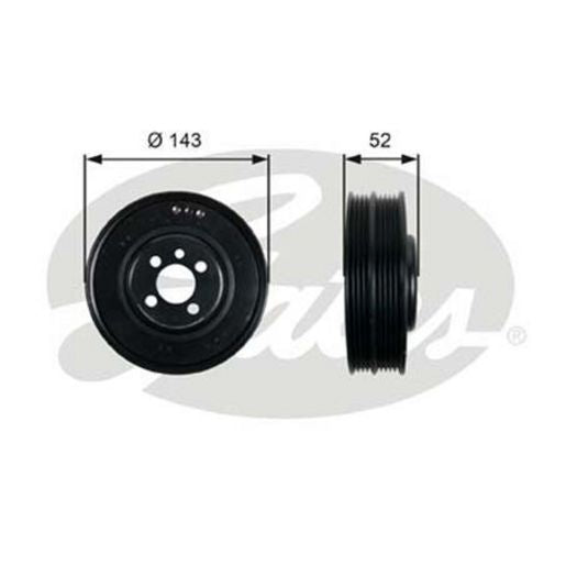 Gates Harmonic Balancer TVD1093