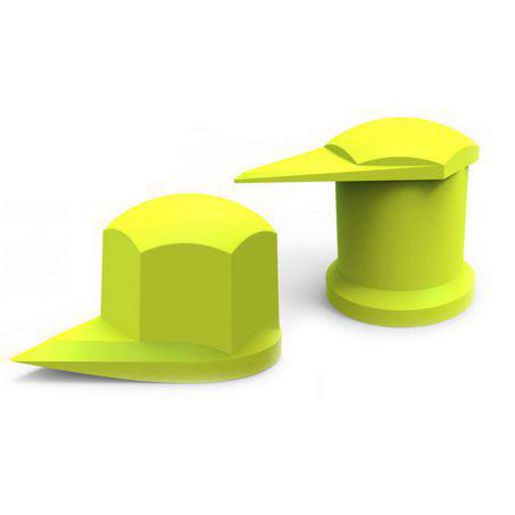 Checkpoint - Safety Wheel Nut Dust Cap Indicator 21mm DTLRY21