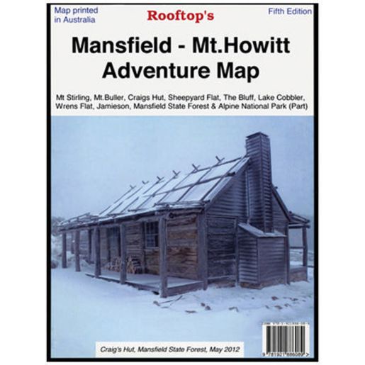 HEMA Mansfield Mt Howitt Map