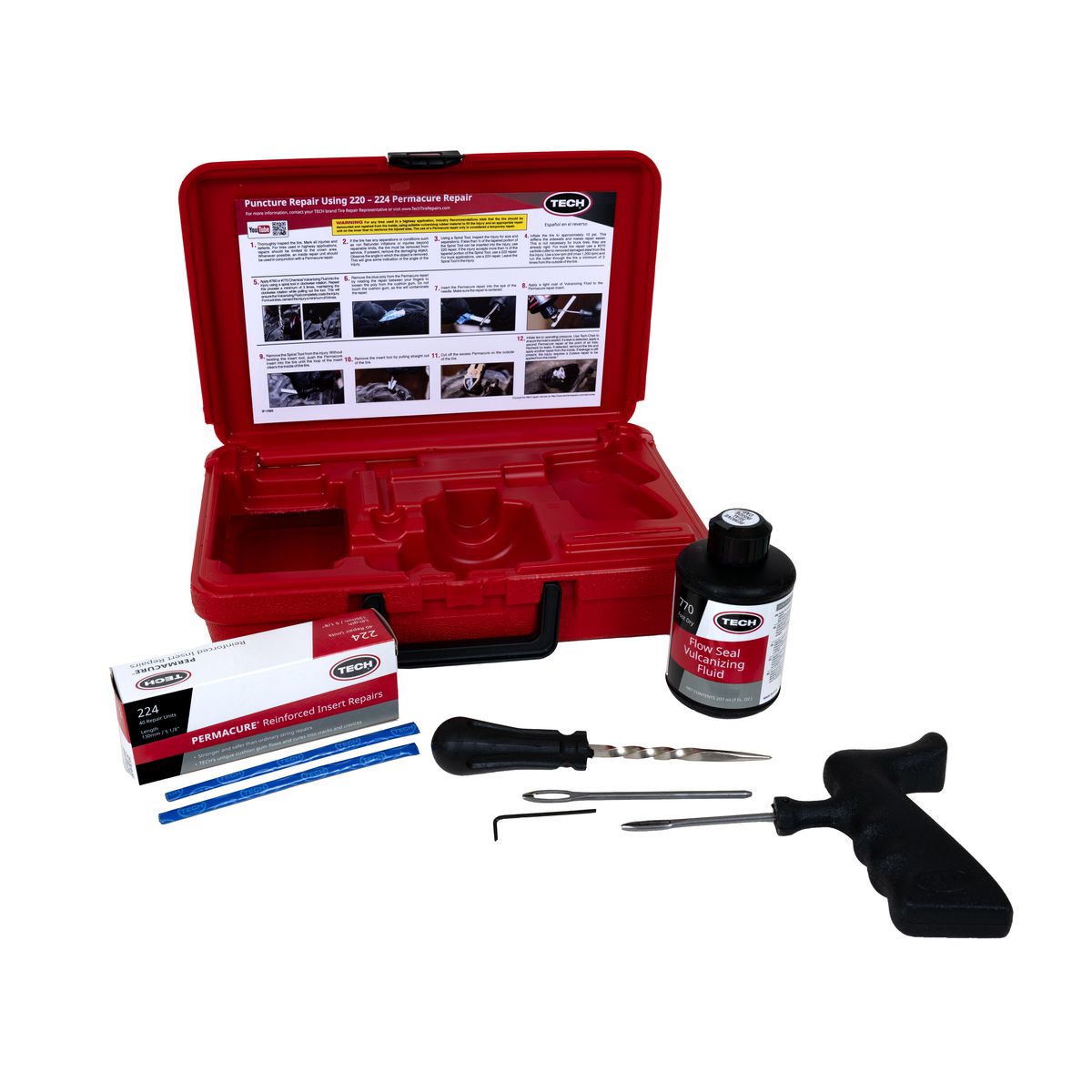 Tech Tire Repair Permacure Truck Kit 216