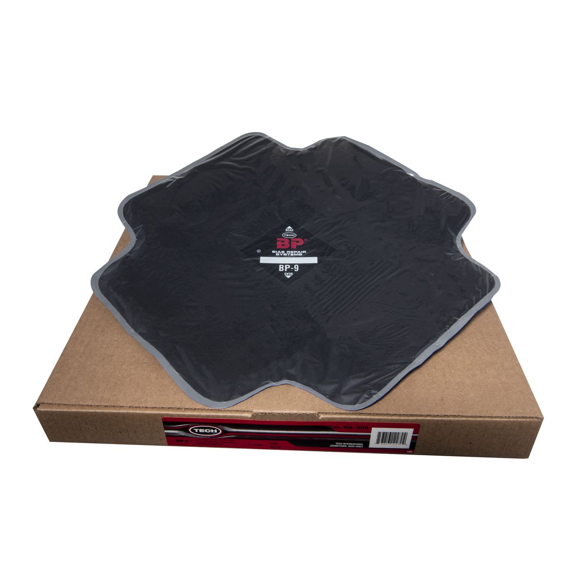Tech Tire Repair Bp-9 Bias Ply 380X380Mm 8Pl Box 3 609