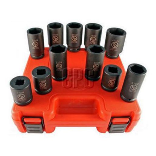 CP Tool Company Chicago Pneumatic Socket Set 3/4 Dr 11 Piece SS6111DWS