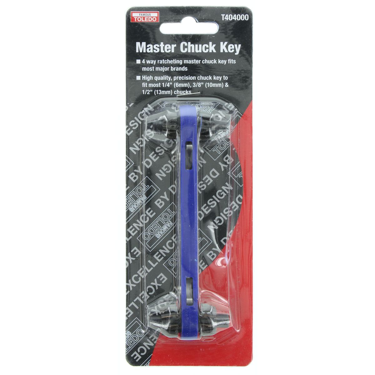 Toledo Chuck Key 4-Way Ratcheting T404000