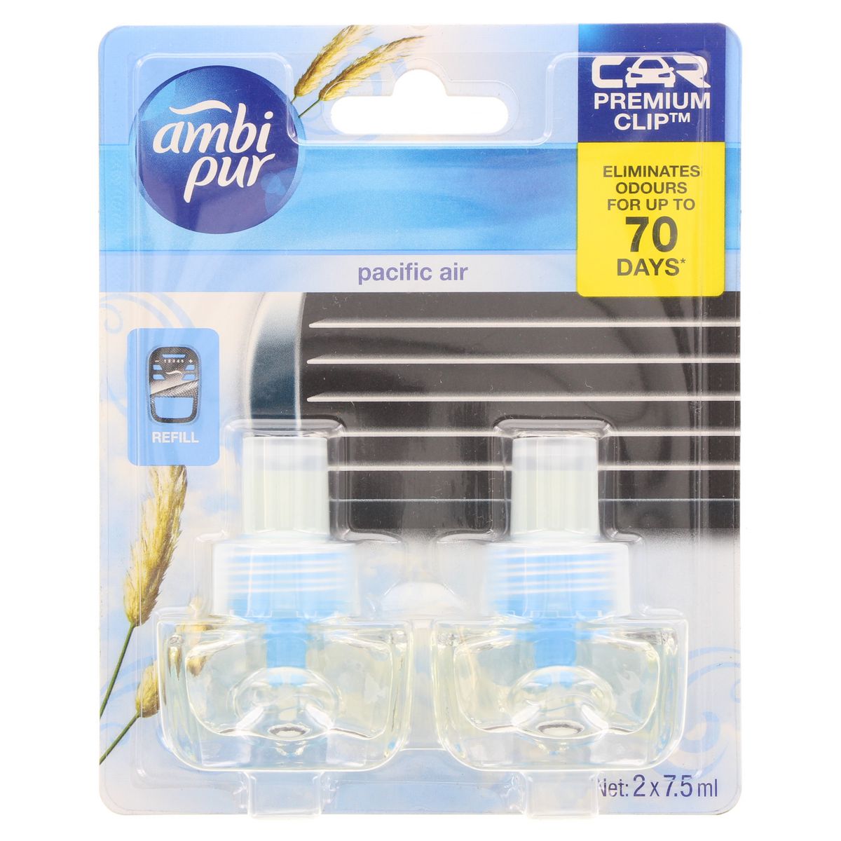 Ambi Pur Air Freshener Refill Pacific Air 2PK 82209400