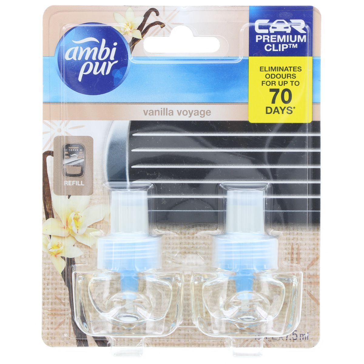 Ambi Pur Air Freshner Refill Vanilla Voyage 2 Pack 82209398