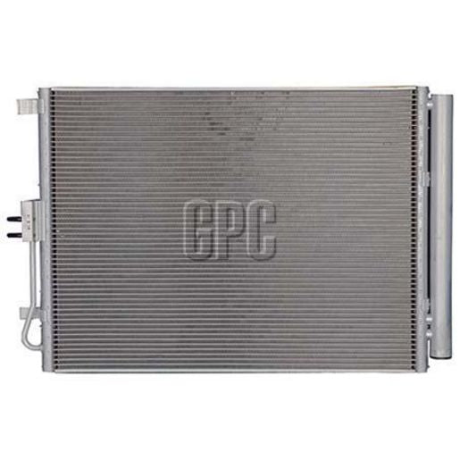 Hanon System Hcc Air Conditioning Condenser Parallel Flow (SubcooLED) Inlet Pad Outlet Pad CNX994
