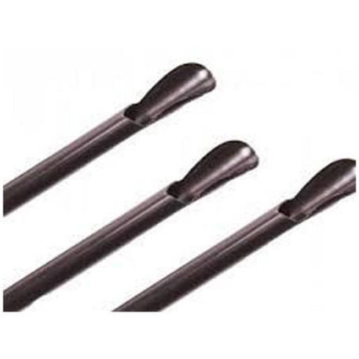 Qld Straw Factory Straw-Spoon Unwrapped (10X250Pk) QSFSPSTBLK