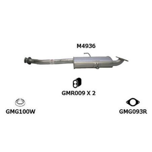 Redback Exhaust Muffler M4936