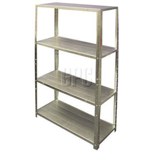 Amazon Galvanised 4 shelf storage unit 50kg/shelf 900003054