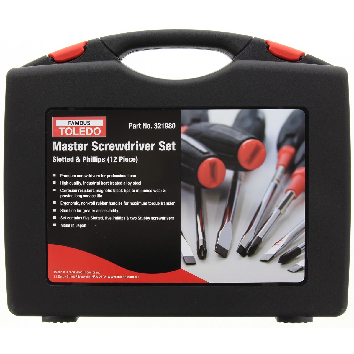 Toledo Screwdriver Master Set 12 Piece 321980