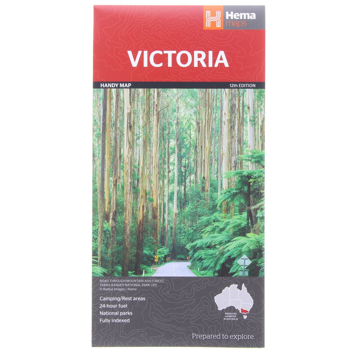 HEMA Maps Victoria Map 12th Edition 9781865009773