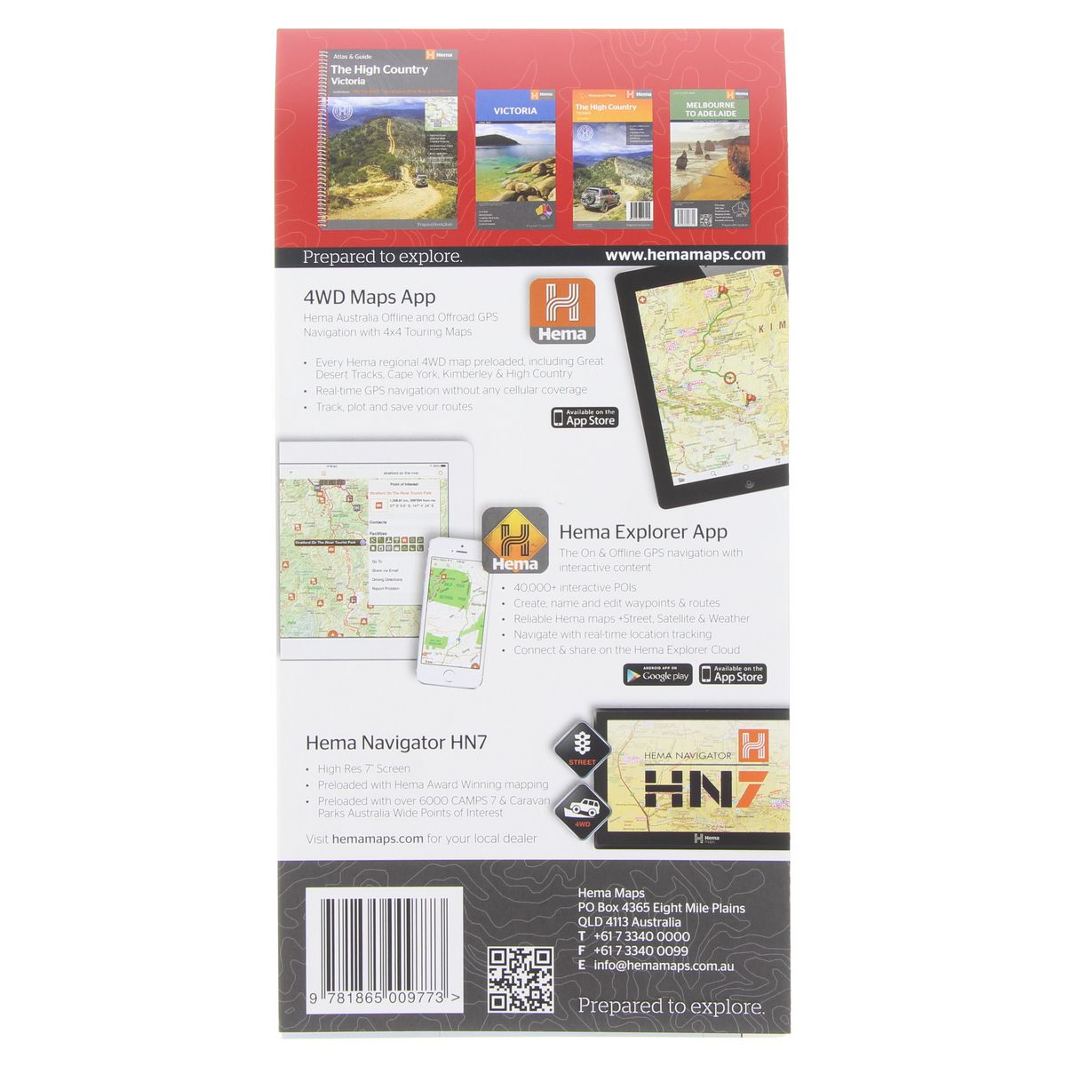 HEMA Maps Victoria Map 12th Edition 9781865009773