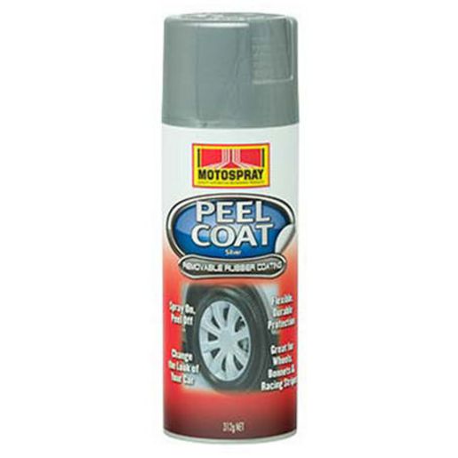 Motospray Peel Coat Spray Silver 312G RO 279844